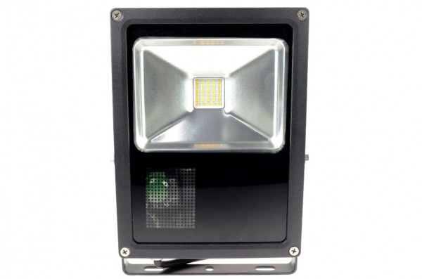 Green Power LED Flutlichtstrahler FX Serie mit Bewegungsmelder warmweiss 2500 Lm. 35W 230V