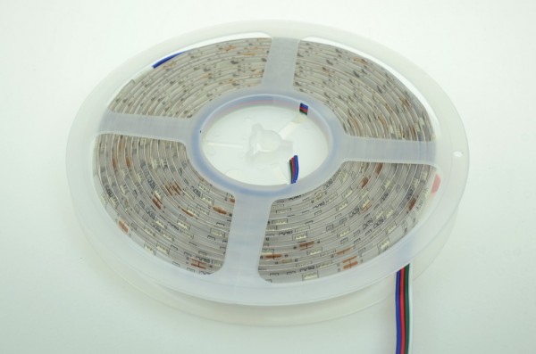 Green Power LED Lichtband, 30x SMD5050/m, RGB, Silikonverguss RGB 1050/RGB Lm. 28,5W 12V DC-kompati