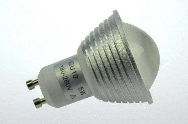 Green Power LED Spot PAR16, 9xSMD 2835 kaltweiss GU10 300 Lumen 3,8 Watt 230V DC-kompatibel