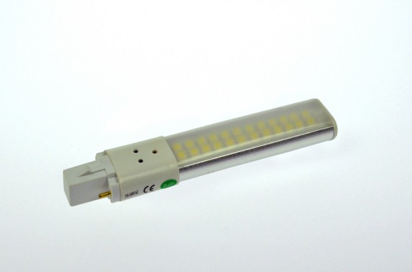 Green Power LED Kompaktlampe, 12xSMD warmweiss G23 550 Lumen 6 Watt 230V DC-kompatibel