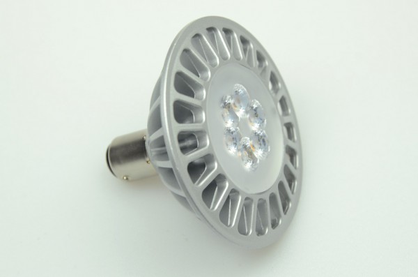 Green Power LED Spot AR70, 6xSMD 2835 2800K BA15d 550 Lumen 7 Watt 12V DC-kompatibel