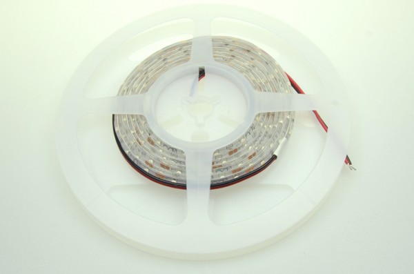 Green Power LED Lichtband, 60x SMD 3528/m, Silikonverguss warmweiss 600 Lm. 9,6W 12V DC-kompatibel