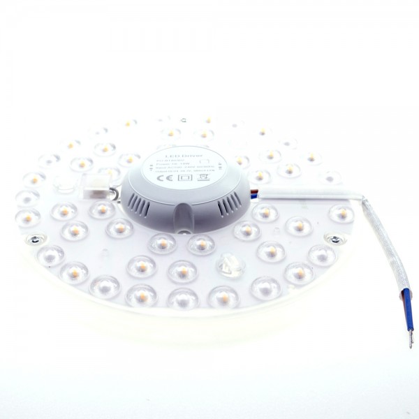 Green-Power-LED Leuchteneinsatz mit Magnethalterung warmweiss 2400 Lumen / 24 Watt Hochvolt