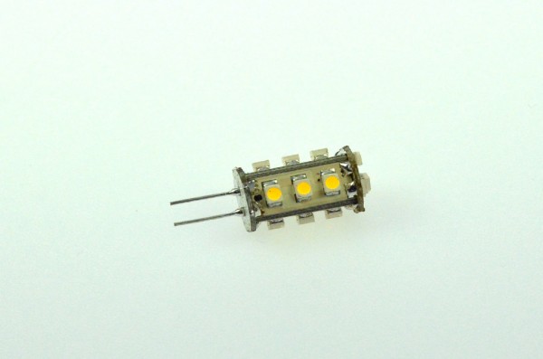 Green Power LED Modul, 15xSMD 3528 6000K G4 95 Lumen 1 Watt 12V DC-kompatibel