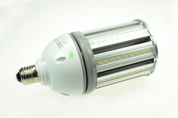 Green Power LED Tubular, 81x SMD warmweiss E27 3100 Lumen 27 Watt 230V