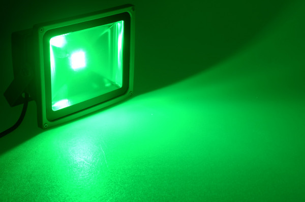 Green Power LED Flutlichtstrahler F Serie grün 35W 230V