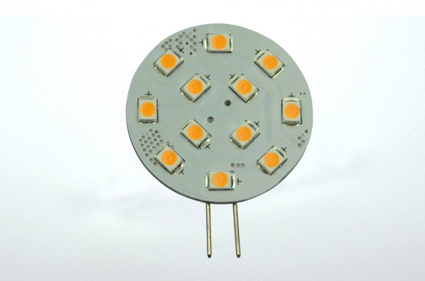 Green Power LED Modul, 12xSMD 2835 warmweiss G4 180 Lumen 2 Watt 12V DC-kompatibel