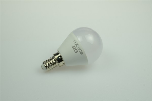 Green Power LED Tropfenlampe,4x SMD warmweiss E14 370 Lumen 3,7 Watt 230V DC-kompatibel